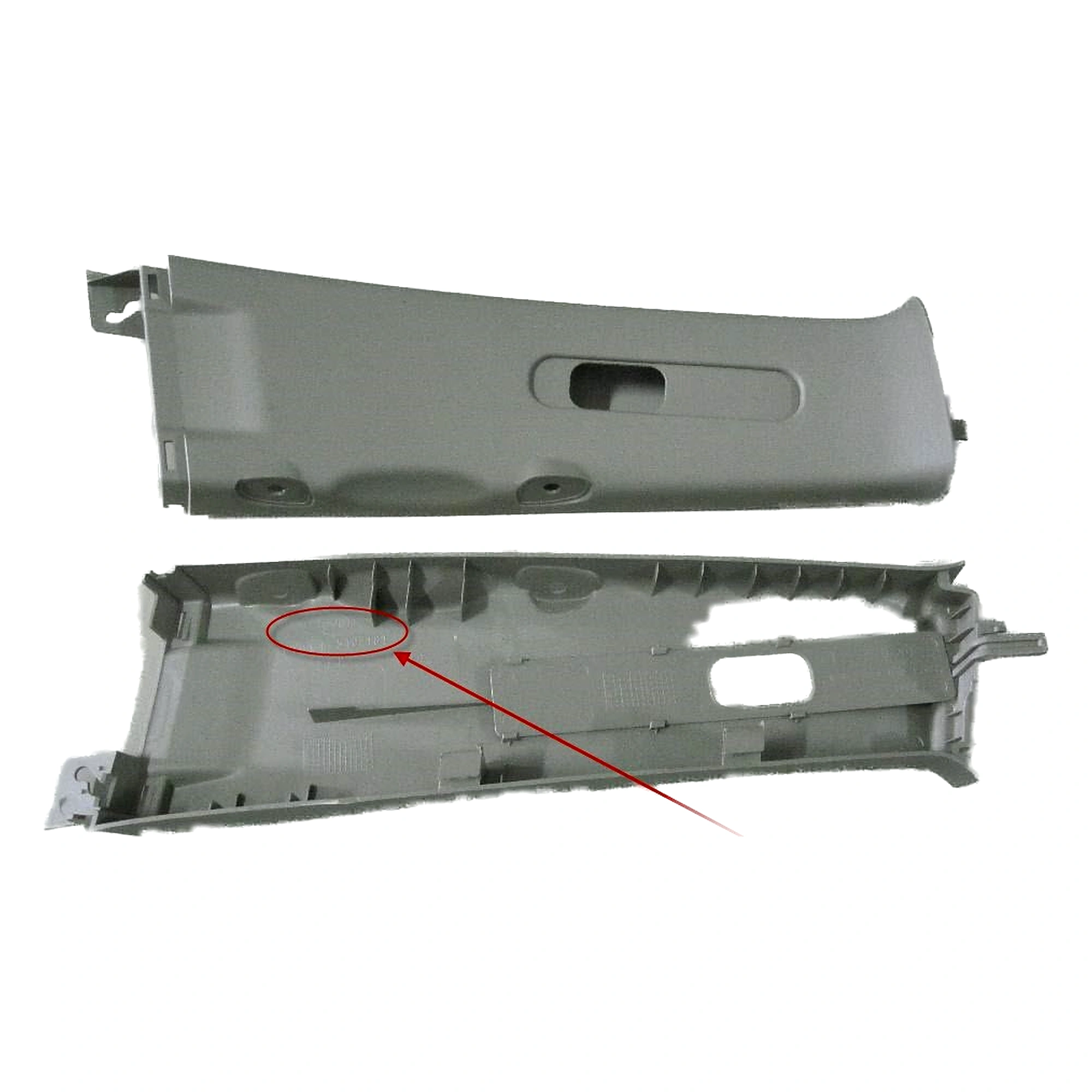 Guarnecido superior del pilar B izquierdo para BYD M6, OE 10108563-00, M6-5402170 - EVParto